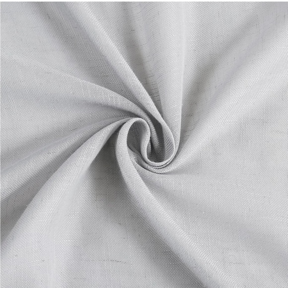 New WEST LAKE Silver Gray Pinch Pleated Sheer Curtain Panels, 40" Wx102 Lx2 - Picture 7 of 11